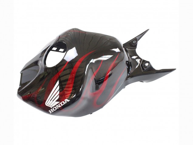Discount 2006-2007 Glossy Black Red Flame Honda CBR1000RR Motorcycle Fairing Canada
