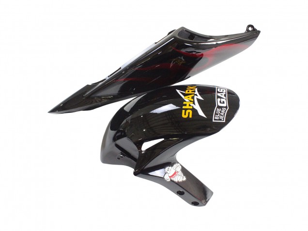Discount 2006-2007 Glossy Black Yellow Red Flame Honda CBR1000RR Motorcycle Fairings Canada