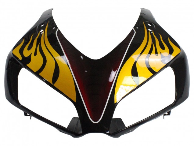 Discount 2006-2007 Glossy Black Yellow Red Flame Honda CBR1000RR Motorcycle Fairings Canada
