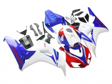 Discount 2006-2007 White Red Blue HRC Honda CBR1000RR Motorcycle Fairing Canada