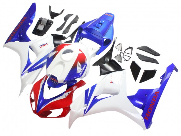 Discount 2006-2007 White Red Blue HRC Honda CBR1000RR Motorcycle Fairing Canada