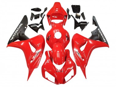 Discount 2006-2007 Red Matte Black Honda CBR1000RR Motorcycle Fairings Canada