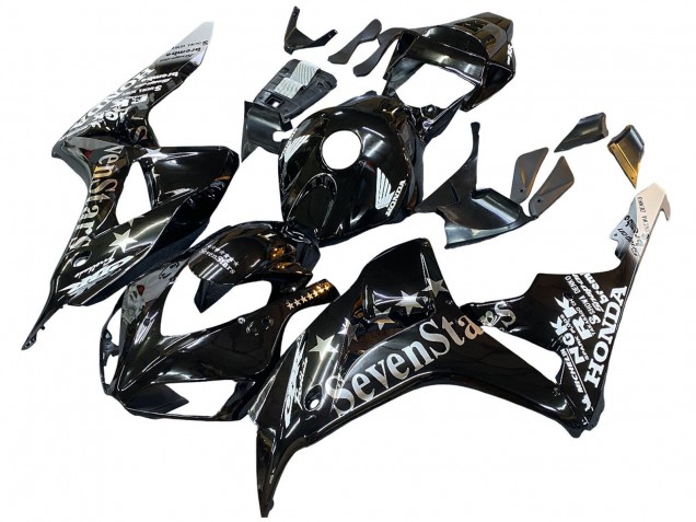 Discount 2006-2007 Glossy Black Gold SevenStars Honda CBR1000RR Motorcycle Fairings Canada