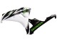 Discount 2006-2007 White Green Glossy Black Honda CBR1000RR Motorcycle Fairing Canada