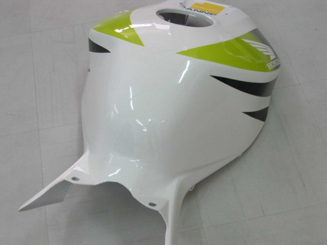 Discount 2006-2007 White Green Glossy Black Hannspree 52 Honda CBR1000RR Motorcycle Fairings Canada