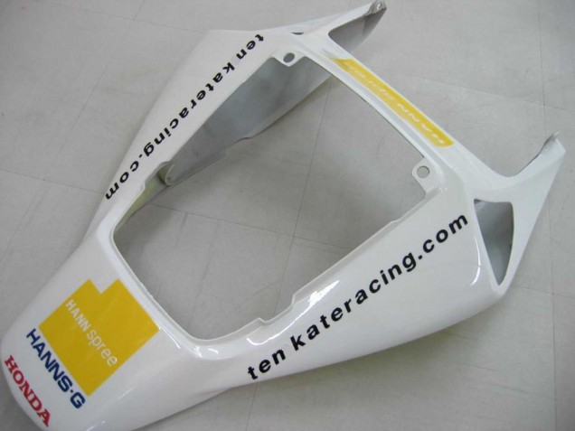 Discount 2006-2007 White Green Glossy Black Hannspree 52 Honda CBR1000RR Motorcycle Fairings Canada