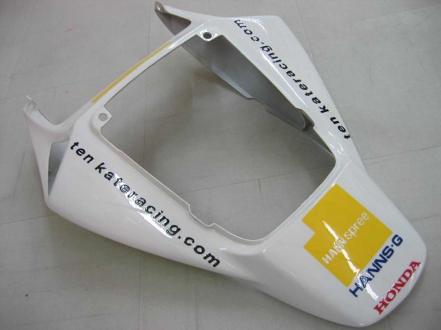 Discount 2006-2007 White Green Glossy Black Hannspree 52 Honda CBR1000RR Motorcycle Fairings Canada
