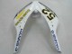 Discount 2006-2007 White Green Glossy Black Hannspree 52 Honda CBR1000RR Motorcycle Fairings Canada
