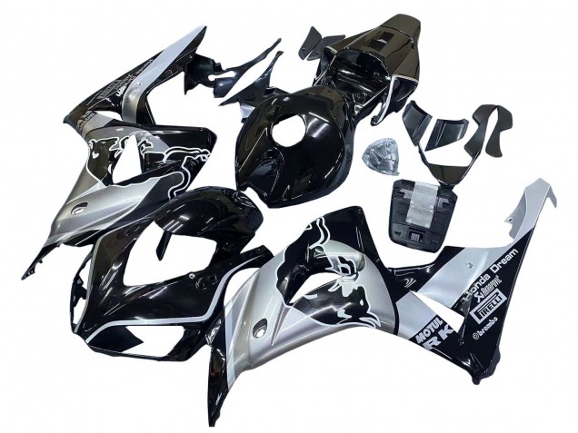 Discount 2006-2007 Silver Glossy Black Red Bull Honda CBR1000RR Motorcycle Fairings Canada