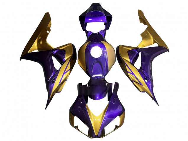 Discount 2006-2007 Gold Purple Honda CBR1000RR Motorcycle Fairings Canada