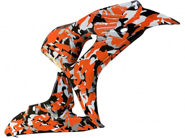 Discount 2006-2007 Black Orange Silver Camouflage Honda CBR1000RR Motorcycle Fairings Canada