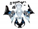 Discount 2006-2007 White Blue Glossy Black Honda CBR1000RR Motorcycle Fairing Canada