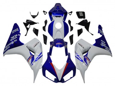 Discount 2006-2007 White Red Blue HRC Honda CBR1000RR Motorcycle Fairings Canada