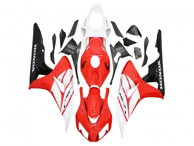 Discount 2006-2007 White Red Glossy Black Honda CBR1000RR Motorcycle Fairing Canada