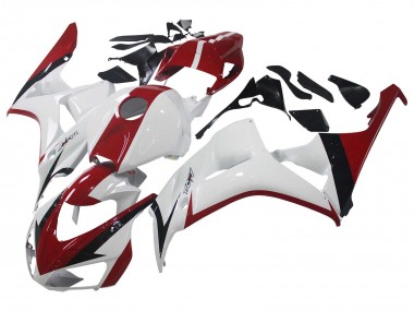 Discount 2006-2007 White Red Glossy Black Honda CBR1000RR Motorcycle Fairing Kits Canada