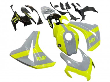 Discount 2008-2011 Nardo Grey Fluorescent Green Honda CBR1000RR Motorcycle Fairings Canada
