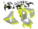 Discount 2008-2011 Nardo Grey Fluorescent Green Honda CBR1000RR Motorcycle Fairings Canada