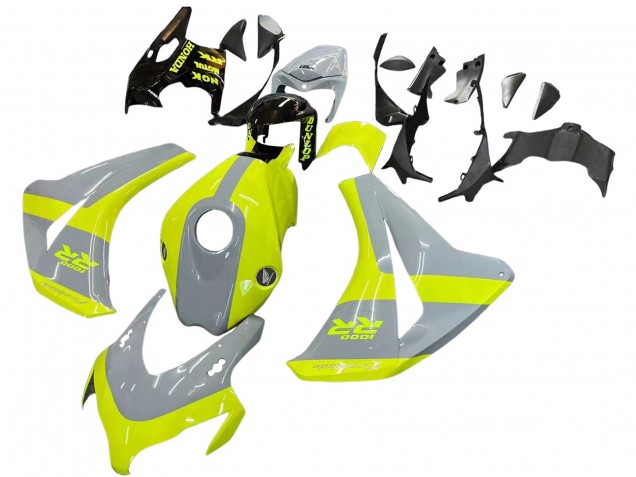 Discount 2008-2011 Nardo Grey Fluorescent Green Honda CBR1000RR Motorcycle Fairings Canada