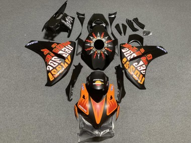 Discount 2008-2011 Matte Black Orange Repsol Rossi Honda CBR1000RR Motorcycle Fairings Canada