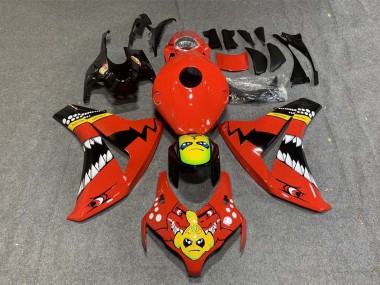 Discount 2008-2011 Red Yellow Glossy Black Shark Honda CBR1000RR Motorcycle Fairings Canada