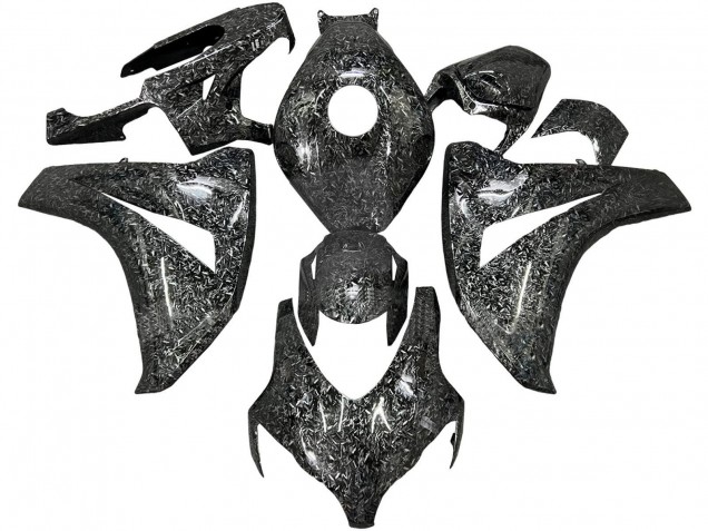 Discount 2008-2011 Black Forged Carbon Fiber Honda CBR1000RR Motorcycle Fairings Canada