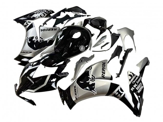 Discount 2012-2016 Silver Glossy Black Repsol Red Bull Honda CBR1000RR Motorcycle Fairings Canada