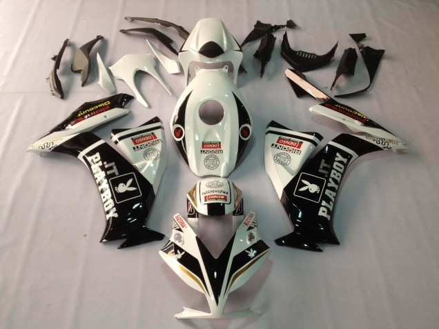 Discount 2012-2016 White Glossy Black Rizoma Playboy Honda CBR1000RR Motorcycle Fairings Canada