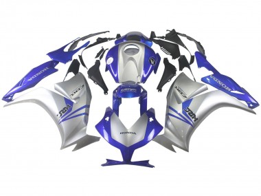 Discount 2012-2016 Silver Blue HRC Honda CBR1000RR Motorcycle Fairings Canada