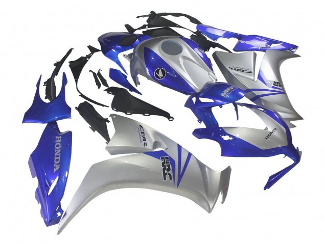 Discount 2012-2016 Silver Blue HRC Honda CBR1000RR Motorcycle Fairings Canada