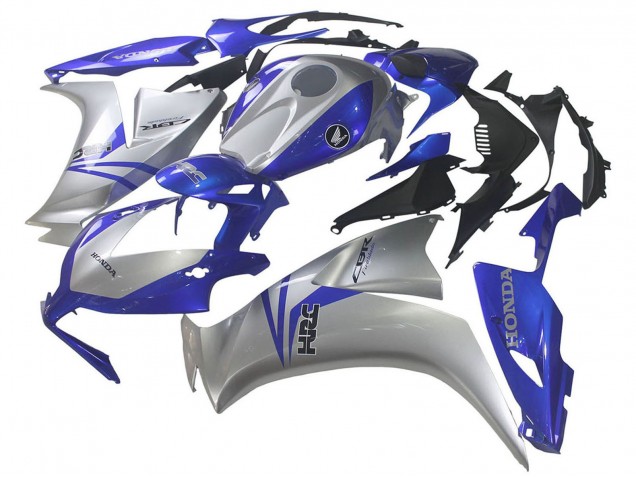 Discount 2012-2016 Silver Blue HRC Honda CBR1000RR Motorcycle Fairings Canada