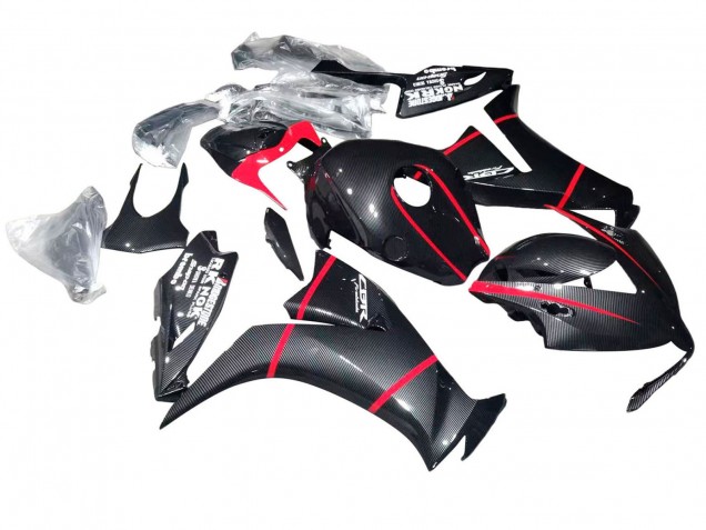 Discount 2012-2016 Black Carbon Fiber Red Honda CBR1000RR Motorcycle Fairings Canada