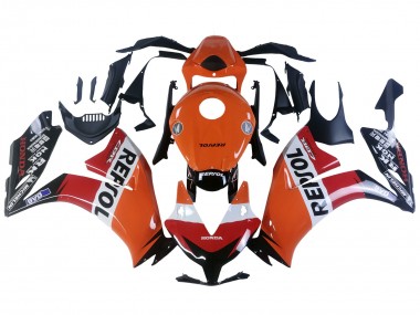 Discount 2012-2016 Orange White Red Repsol Honda CBR1000RR Motorcycle Fairings Canada