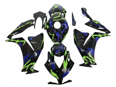 Discount 2012-2016 Green Blue Glossy Black Honda CBR1000RR Motorcycle Fairings Canada