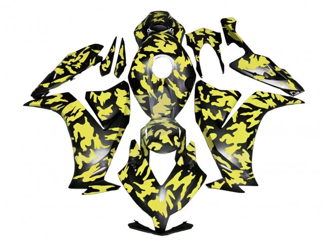 Discount 2012-2016 Yellow Grey Black Camouflage Honda CBR1000RR Motorcycle Fairings Canada