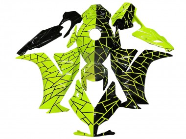 Discount 2012-2016 Fluorescent Green Glossy Black Honda CBR1000RR Motorcycle Fairings Canada