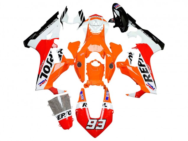 Discount 2017-2023 White Orange Red Glossy Black HRC Repsol 93 Honda CBR1000RR Motorcycle Fairings Canada