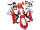 Discount 2017-2023 White Red Blue Honda CBR1000RR Motorcycle Fairing Kits Canada