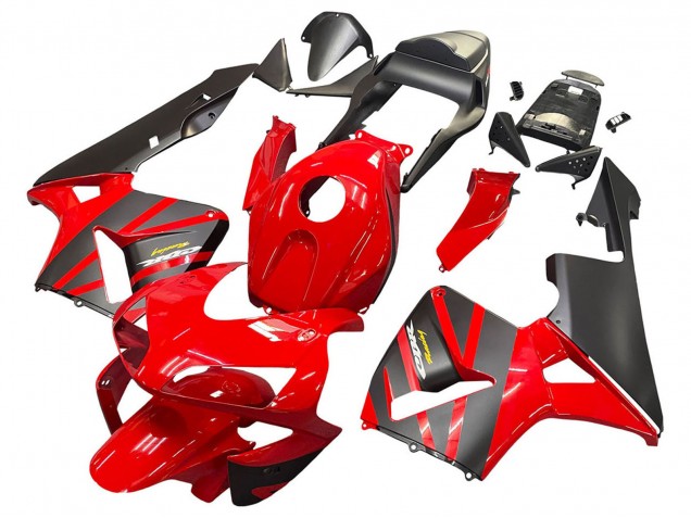 Discount 2003-2004 Red Matte Black Racing Honda CBR600RR Motorcycle Fairings Canada