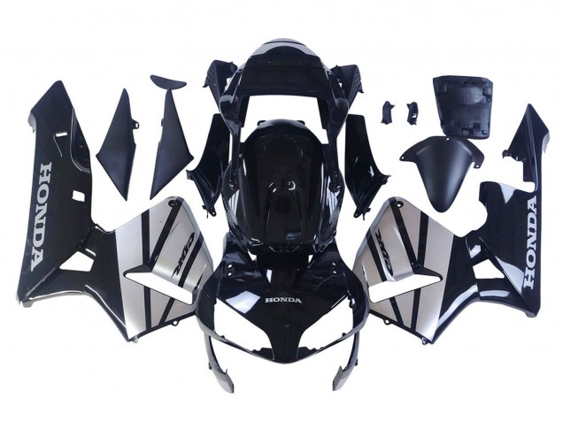 Discount 2003-2004 Silver Glossy Black Honda CBR600RR Motorcycle Fairings Canada