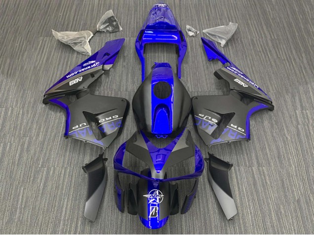 Discount 2003-2004 Blue Matte Black Honda CBR600RR Motorcycle Fairings Canada