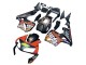Discount 2003-2004 Matte Black Orange Repsol Rossi 46 Honda CBR600RR Motorcycle Fairings Canada