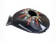 Discount 2003-2004 Matte Black Orange Repsol Rossi 46 Honda CBR600RR Motorcycle Fairings Canada
