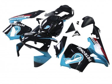 Discount 2003-2004 Light Blue Red Glossy Black Dunlop Honda CBR600RR Motorcycle Fairings Canada