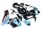 Discount 2003-2004 Light Blue Red Glossy Black Dunlop Honda CBR600RR Motorcycle Fairings Canada