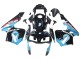Discount 2003-2004 Light Blue Red Glossy Black Dunlop Honda CBR600RR Motorcycle Fairings Canada