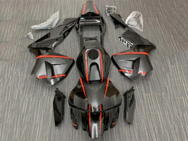 Discount 2003-2004 Glossy Black Red Stripe Honda CBR600RR Motorcycle Fairings Canada