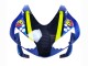 Discount 2003-2004 Blue Neon Yellow Glossy Black Shark Honda CBR600RR Motorcycle Fairings Canada