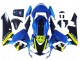 Discount 2003-2004 Blue Neon Yellow Glossy Black Shark Honda CBR600RR Motorcycle Fairings Canada