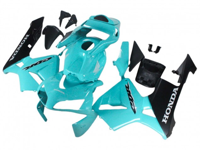 Discount 2003-2004 Light Blue Black Honda CBR600RR Motorcycle Fairings Canada