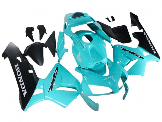 Discount 2003-2004 Light Blue Black Honda CBR600RR Motorcycle Fairings Canada